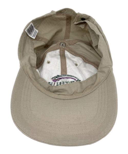 COMFORTABLE REASON（コンフォータブルリーズン）COMFORTABLE REASON (コンフォータブルリーズン) 6パネルキャップ ベージュの古着・服飾アイテム