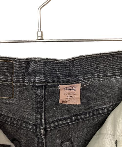 LEVI'S（リーバイス）LEVI'S (リーバイス) 505デニムパンツ ブラック サイズ:W32L32の古着・服飾アイテム