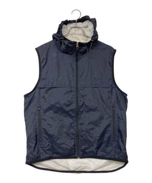 OLD GAP（オールドギャップ）OLD GAP (オールドギャップ) フーデッドナイロンベスト ブラック サイズ:Ｍの古着・服飾アイテム