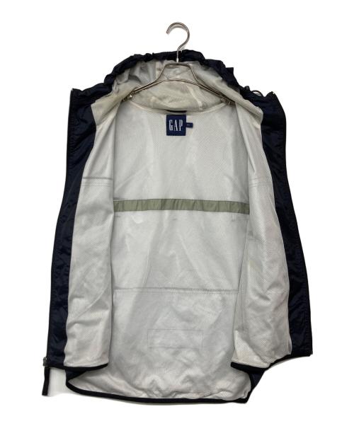 OLD GAP（オールドギャップ）OLD GAP (オールドギャップ) フーデッドナイロンベスト ブラック サイズ:Ｍの古着・服飾アイテム