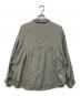 Graphpaper (グラフペーパー) Viscose Regular Collar Big Sleeve Shirt グレー サイズ:F：8000円