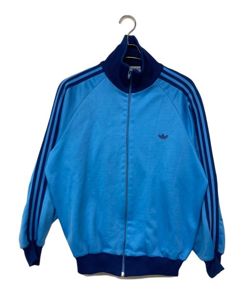 adidas（アディダス）adidas (アディダス) トラックジャケット ブルー サイズ:5号の古着・服飾アイテム