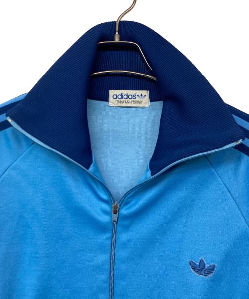 adidas（アディダス）adidas (アディダス) トラックジャケット ブルー サイズ:5号の古着・服飾アイテム