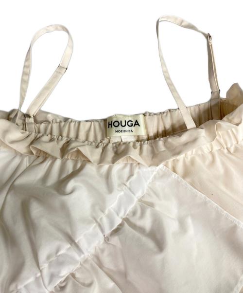 HOUGA MOEISHIDA（ホウガ）HOUGA MOEISHIDA (ホウガ) pixie skirt dress ベージュ サイズ:記載なしの古着・服飾アイテム