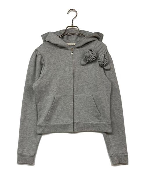 Sandy Liang（サンディーリアン）Sandy Liang (サンディーリアン) SOOKIE パーカー グレー サイズ:Mの古着・服飾アイテム