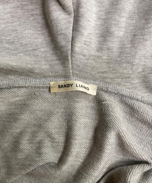 Sandy Liang（サンディーリアン）Sandy Liang (サンディーリアン) SOOKIE パーカー グレー サイズ:Mの古着・服飾アイテム