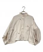 Mikio Sakabeミキオサカベ）の古着「スターレースシャツ」｜ベージュ