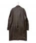 Simone Rocha (シモーネ ロシャ) SINGLE BREASTED LEATHER CARCOAT ブラウン サイズ:S：27000円