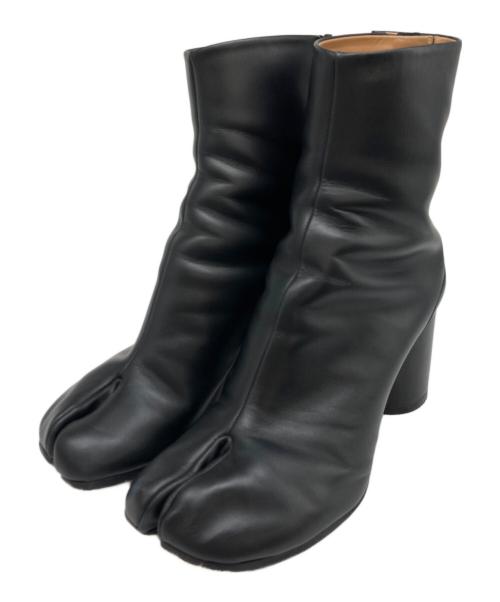 Maison Margiela 22（メゾンマルジェラ）Maison Margiela 22 (メゾンマルジェラ) レザータビブーツ ブラック サイズ:37の古着・服飾アイテム