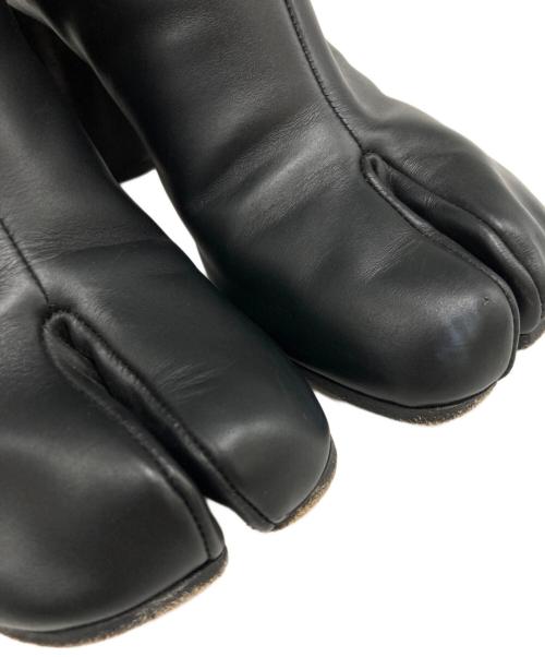Maison Margiela 22（メゾンマルジェラ）Maison Margiela 22 (メゾンマルジェラ) レザータビブーツ ブラック サイズ:37の古着・服飾アイテム