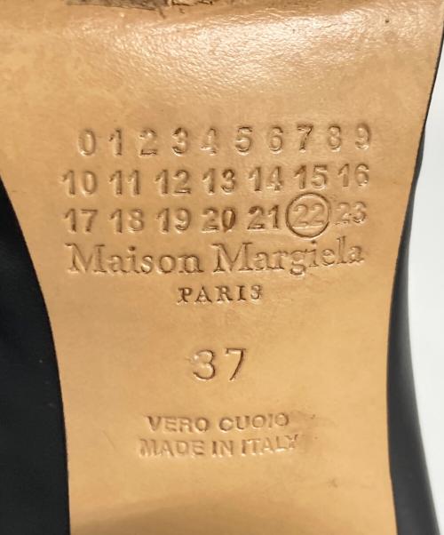 Maison Margiela 22（メゾンマルジェラ）Maison Margiela 22 (メゾンマルジェラ) レザータビブーツ ブラック サイズ:37の古着・服飾アイテム
