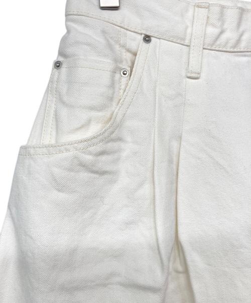 journal standard luxe（ジャーナルスタンダード ラックス）journal standard luxe (ジャーナルスタンダード ラックス) 別注ホワイトバルーンデニム ホワイト サイズ:Lの古着・服飾アイテム