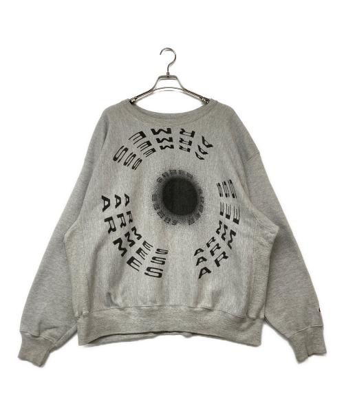 Champion REVERSE WEAVE（チャンピオン リバース ウィーブ）Champion REVERSE WEAVE (チャンピオン リバース ウィーブ) リバースウィーブクルーネックスウェット グレー サイズ:2XLの古着・服飾アイテム