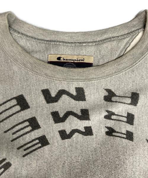 Champion REVERSE WEAVE（チャンピオン リバース ウィーブ）Champion REVERSE WEAVE (チャンピオン リバース ウィーブ) リバースウィーブクルーネックスウェット グレー サイズ:2XLの古着・服飾アイテム