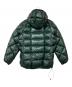 and wander (アンドワンダー) DIAMOND STITCH DOWN HOODIE JACKET グリーン サイズ:L：27000円