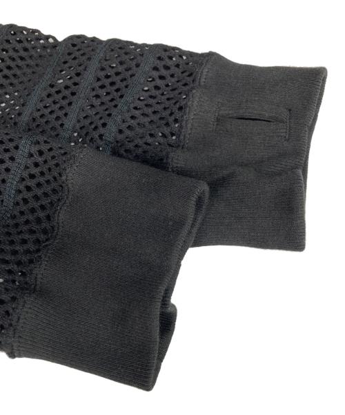 FILTH（フィルス）FILTH (フィルス) LOOSE SHADOW SLEEVE MESH PULLOVER ブラック サイズ:1の古着・服飾アイテム