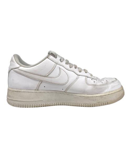 NIKE（ナイキ）NIKE (ナイキ) SUPREME (シュプリーム) Air Force 1Low ホワイト サイズ:27.5の古着・服飾アイテム