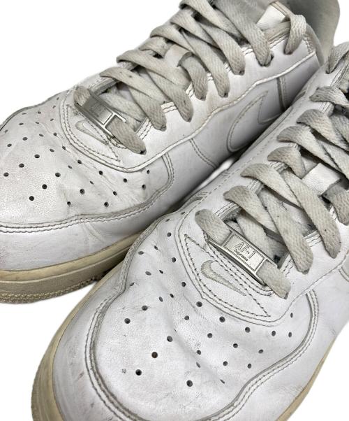 NIKE（ナイキ）NIKE (ナイキ) SUPREME (シュプリーム) Air Force 1Low ホワイト サイズ:27.5の古着・服飾アイテム