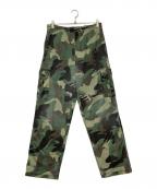 OLD STUSSYオールドステューシー）の古着「イージーカモフラカーゴパンツ」｜グリーン