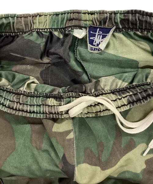 OLD STUSSY（オールドステューシー）OLD stussy (オールドステューシー) イージーカモフラカーゴパンツ グリーン サイズ:記載なしの古着・服飾アイテム
