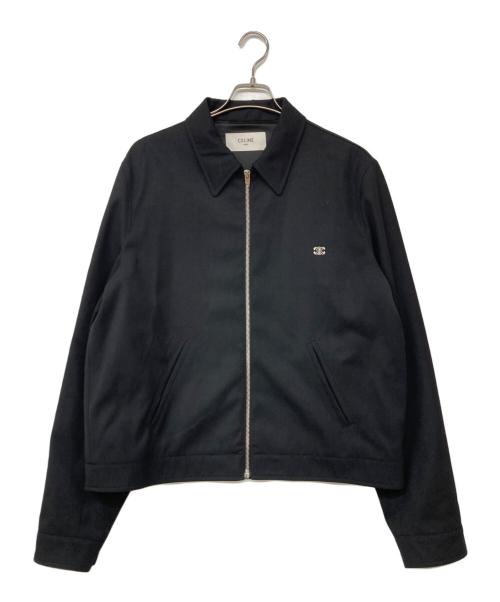 CELINE（セリーヌ）CELINE (セリーヌ) トリオンフ ブルゾン ブラック サイズ:54の古着・服飾アイテム