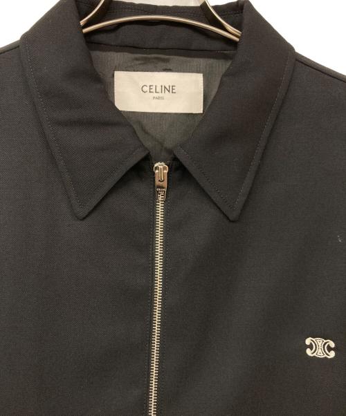 CELINE（セリーヌ）CELINE (セリーヌ) トリオンフ ブルゾン ブラック サイズ:54の古着・服飾アイテム