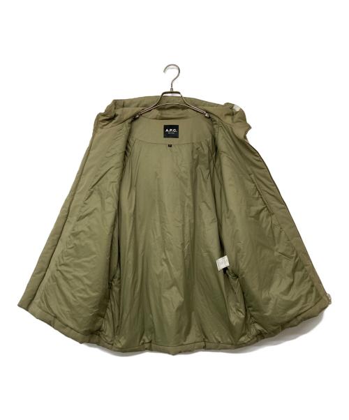A.P.C.（アーペーセー）A.P.C. (アーペーセー) YOURI ジップブルゾン オリーブ サイズ:Ｍの古着・服飾アイテム
