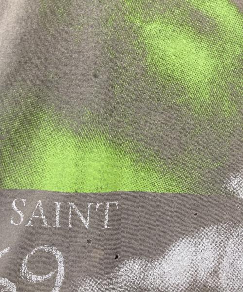 SAINT MICHAEL（セントマイケル）SAINT MICHAEL (セントマイケル) BJ SS TEE グレー サイズ:XLの古着・服飾アイテム