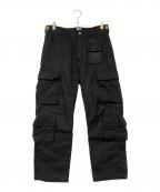 SIMPLY COMPLICATEDシンプリーコンプリケイティド）の古着「カーゴパンツ」｜ブラック