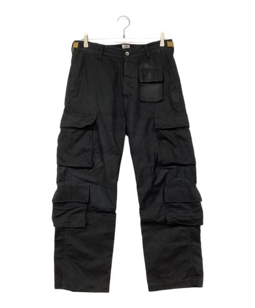 SIMPLY COMPLICATED（シンプリーコンプリケイティド）SIMPLY COMPLICATED (シンプリーコンプリケイティド) カーゴパンツ ブラック サイズ:2の古着・服飾アイテム
