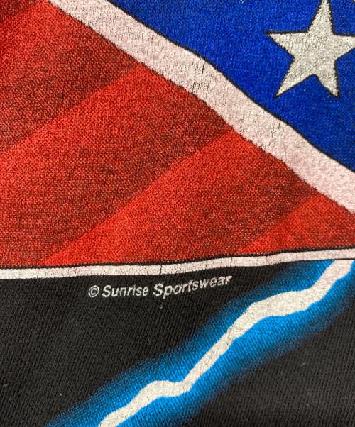 USED（ユーズド）USED (ユーズド) American Thunder tee ブラック サイズ:Lの古着・服飾アイテム