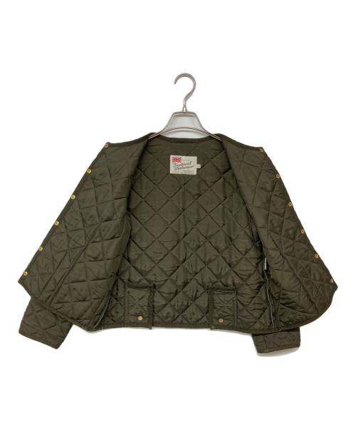 Traditional Weatherwear（トラディショナルウェザーウェア）Traditional Weatherwear (トラディショナルウェザーウェア) キルティングジャケット オリーブ サイズ:34の古着・服飾アイテム