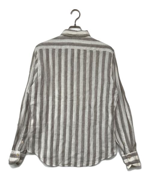 finamore（フィナモレ）finamore (フィナモレ) リネンシャツ ホワイト サイズ:Ｌの古着・服飾アイテム