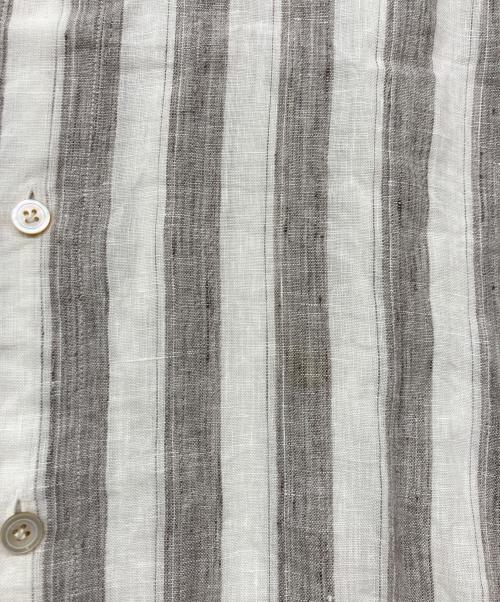 finamore（フィナモレ）finamore (フィナモレ) リネンシャツ ホワイト サイズ:Ｌの古着・服飾アイテム