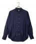 finamore（フィナモレ）の古着「リネン混シャツ」｜ネイビー