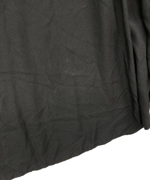 GROUND Y（グラウンドワイ）GROUND Y (グラウンドワイ) テンセルジャンボシャツ ブラック サイズ:3の古着・服飾アイテム