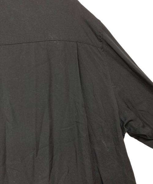 GROUND Y（グラウンドワイ）GROUND Y (グラウンドワイ) テンセルジャンボシャツ ブラック サイズ:3の古着・服飾アイテム