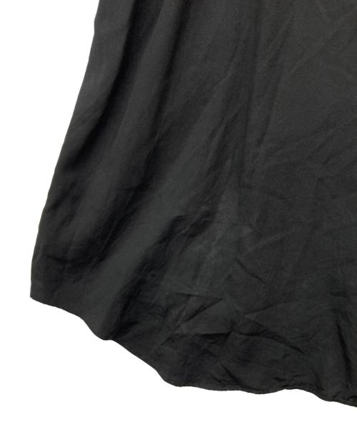 GROUND Y（グラウンドワイ）GROUND Y (グラウンドワイ) テンセルジャンボシャツ ブラック サイズ:3の古着・服飾アイテム