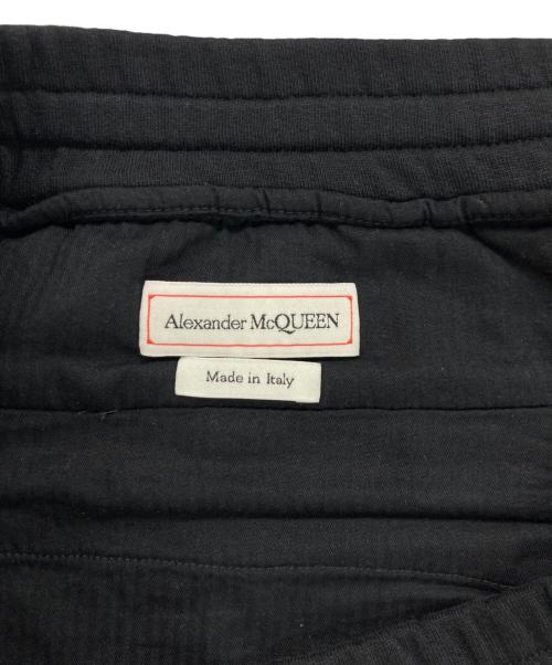 ALEXANDER McQUEEN（アレキサンダーマックイーン）ALEXANDER McQUEEN (アレキサンダーマックイーン) スウェットジョガーパンツ ブラック サイズ:XLの古着・服飾アイテム