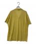 GRAN SASSO (グランサッソ) linen polo shirt スキッパーニットポロシャツ イエロー サイズ:50：6000円