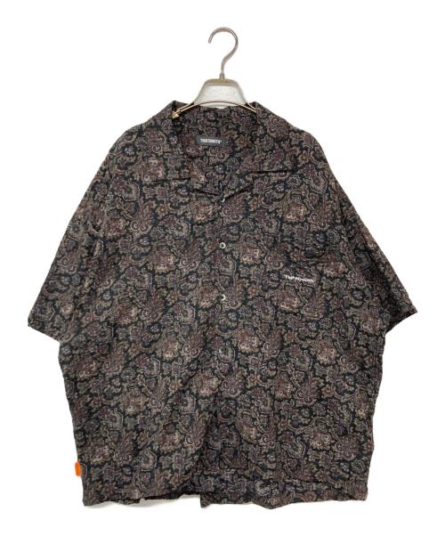 TIGHTBOOTH PRODUCTION（タイトブースプロダクション）TIGHTBOOTH PRODUCTION (タイトブースプロダクション) Ripple Paisley Aloha Shirts ブラック サイズ:Lの古着・服飾アイテム
