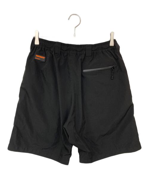 TIGHTBOOTH PRODUCTION（タイトブースプロダクション）TIGHTBOOTH PRODUCTION (タイトブースプロダクション) LABEL LOGO BOARD SHORTS ブラック サイズ:Lの古着・服飾アイテム