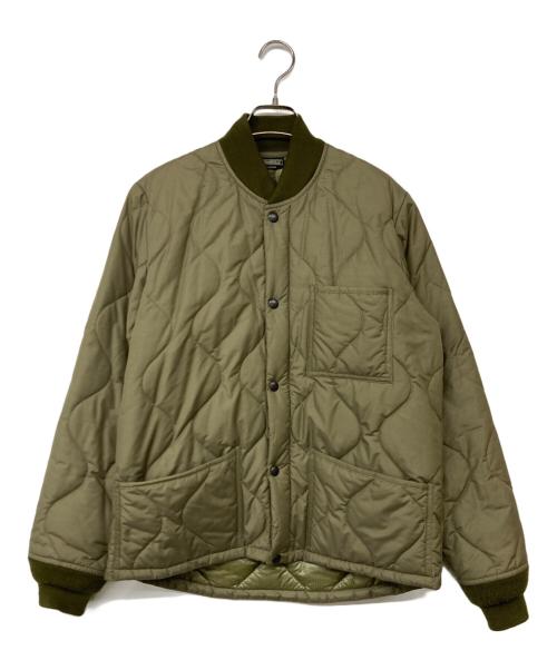 RockyMountainFeatherBed（ロッキーマウンテンフェザーベッド）RockyMountainFeatherBed (ロッキーマウンテンフェザーベッド) キルティングジャケット カーキ サイズ:38の古着・服飾アイテム