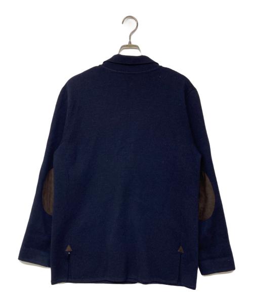 MACKINTOSH PHILOSOPHY（マッキントッシュ フィロソフィー）MACKINTOSH PHILOSOPHY (マッキントッシュ フィロソフィー) ニットダブルジャケット ネイビー サイズ:40の古着・服飾アイテム
