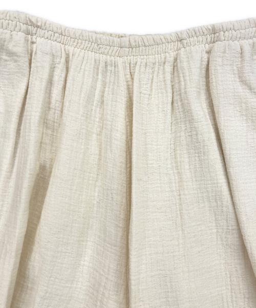 Porter Classic（ポータークラシック）Porter Classic (ポータークラシック) SASHIKO LINEN PREMIUM PEACE PANTS アイボリー サイズ:XLの古着・服飾アイテム
