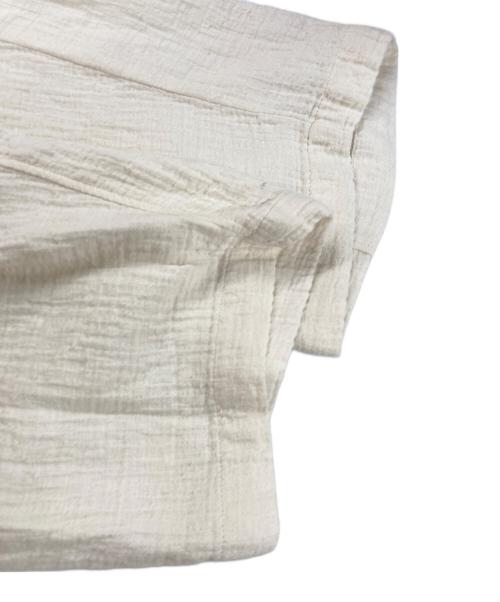 Porter Classic（ポータークラシック）Porter Classic (ポータークラシック) SASHIKO LINEN PREMIUM PEACE PANTS アイボリー サイズ:XLの古着・服飾アイテム