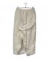 Porter Classic (ポータークラシック) SASHIKO LINEN PREMIUM PEACE PANTS アイボリー サイズ:XL：20000円