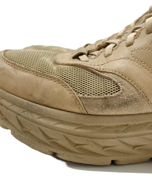 HOKAONEONE（ホカオネオネ）HOKAONEONE (ホカオネオネ) BONDI L ベージュ サイズ:28.5の古着・服飾アイテム