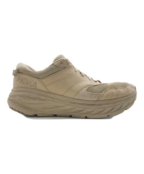 HOKAONEONE（ホカオネオネ）HOKAONEONE (ホカオネオネ) BONDI L ベージュ サイズ:28.5の古着・服飾アイテム