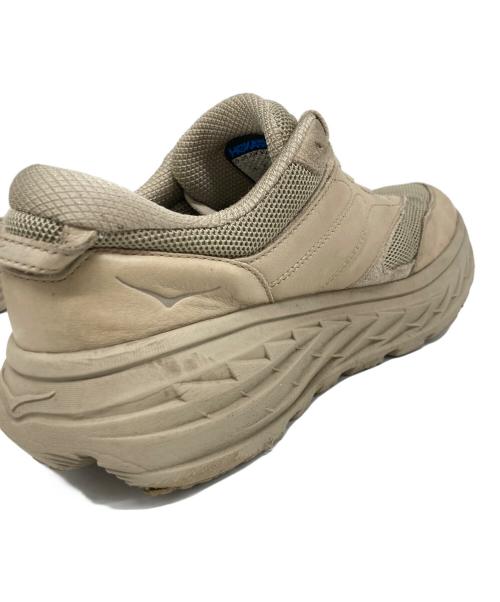 HOKAONEONE（ホカオネオネ）HOKAONEONE (ホカオネオネ) BONDI L ベージュ サイズ:28.5の古着・服飾アイテム